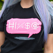 Speech Bubble Pixel Art T-shirt - Momokakkoii