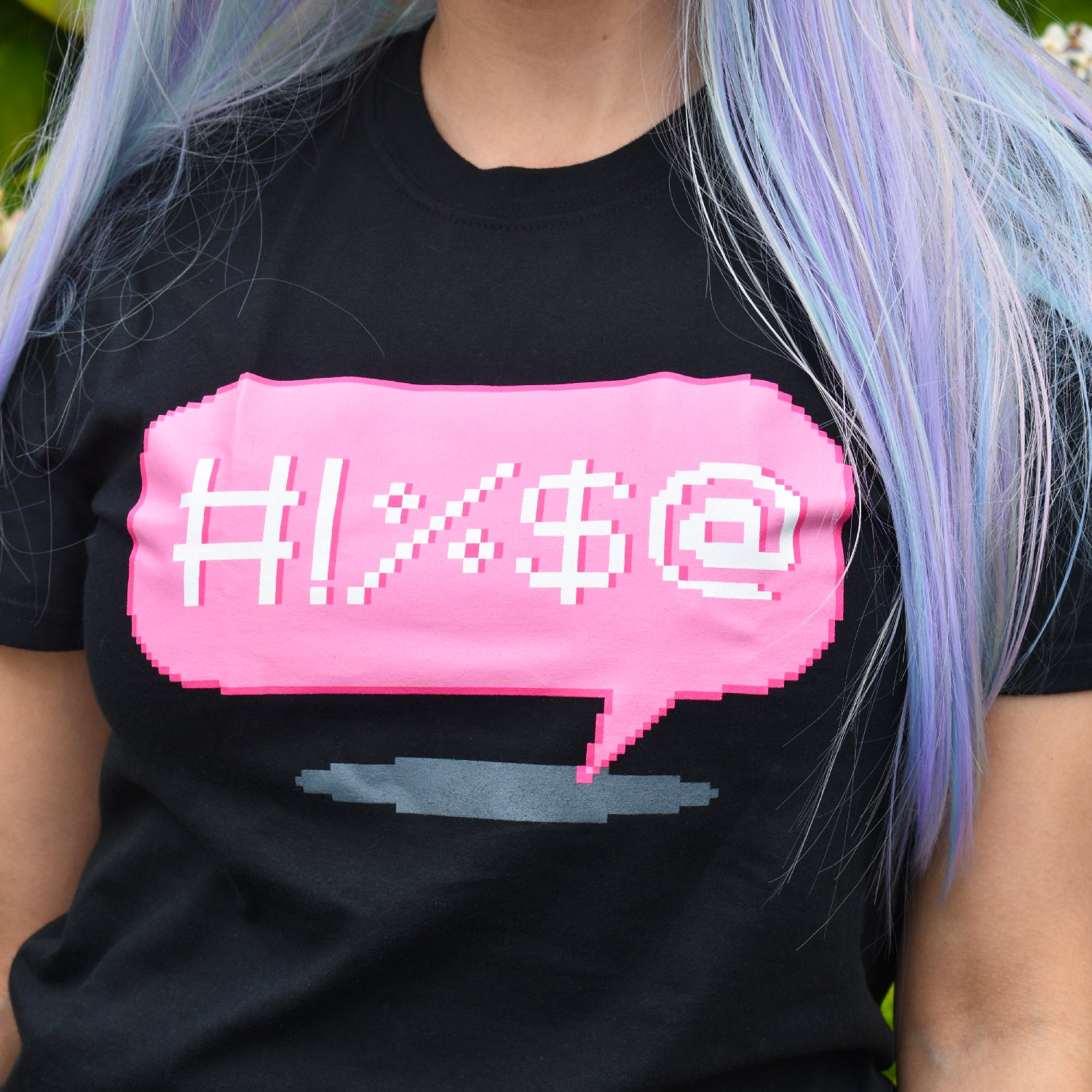 Speech Bubble Pixel Art T-shirt - Momokakkoii