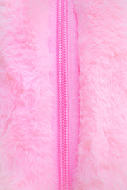 Xoxi the Axolotl Heart Fluffy Pouch - Momokakkoii