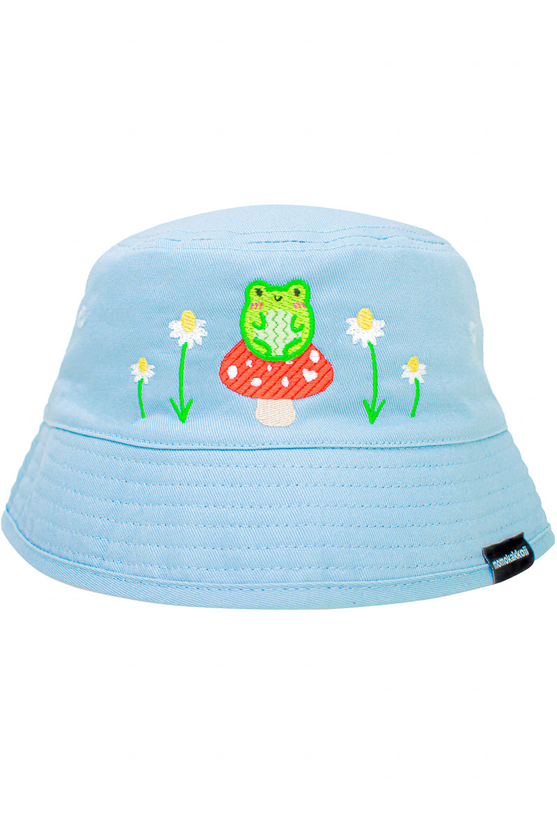 KIDS Albert The Frog Mushroom Bucket Hat