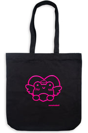 Organic Cotton Frog Angel Tote Bag - Momokakkoii