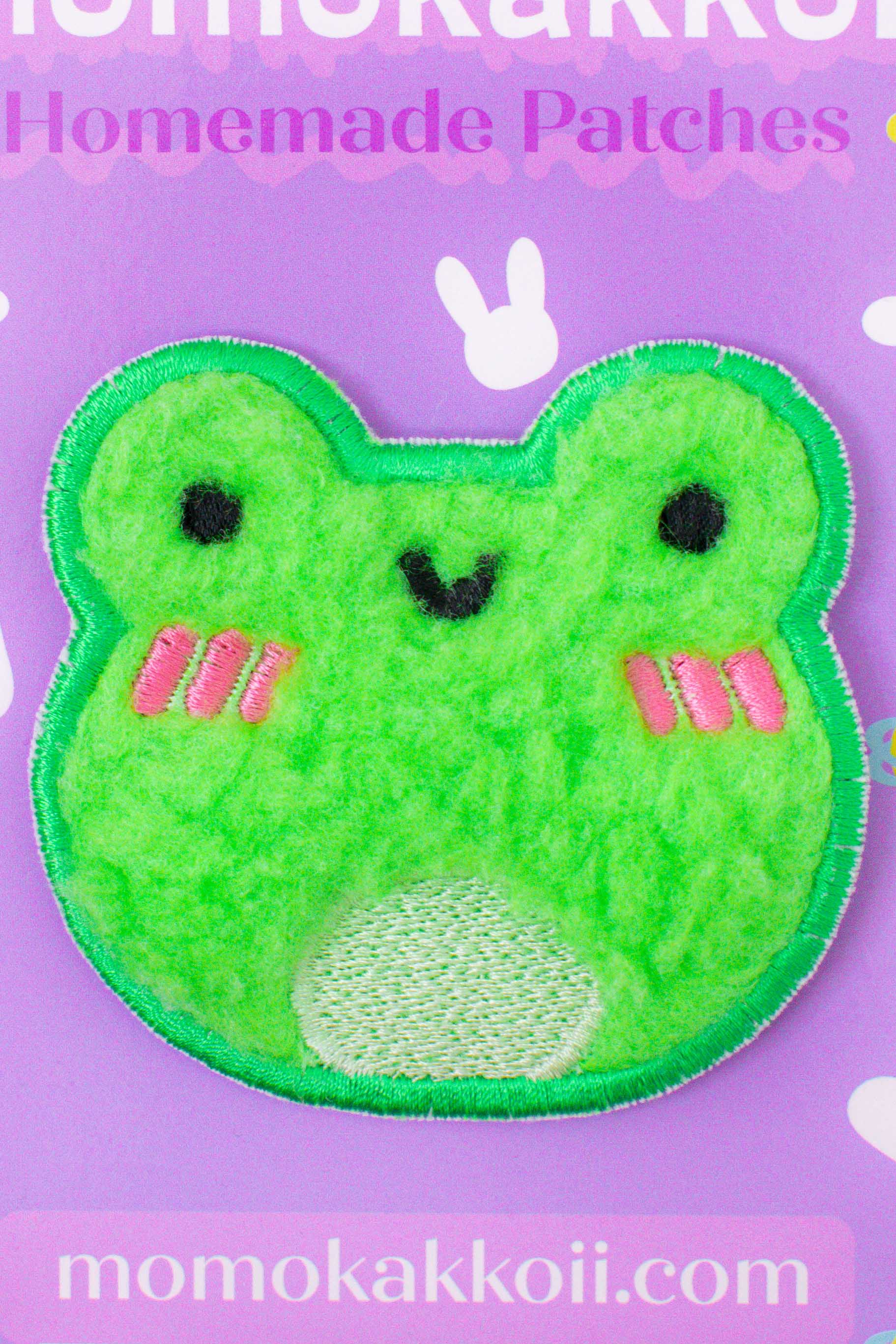 Fluffy Albert Adorable Embroidered Patch - Momokakkoii