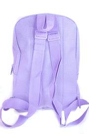 Lavender Bibi Embroidered Mini Backpack - Momokakkoii