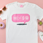 Speech Bubble Pixel Art T-shirt - Momokakkoii
