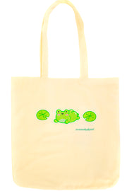 Organic Cotton Thicc Albert Embroidered Tote Bag - Momokakkoii