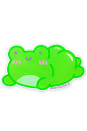 Thicc Albert The Frog Vinyl Sticker - Momokakkoii