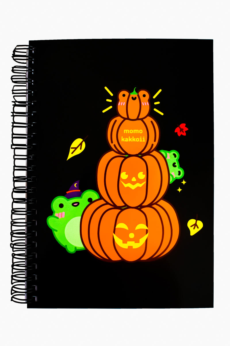 Albert's Pumpkin Harvest A5 Wiro Notebook