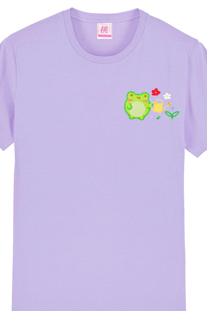 Organic Cotton Albert The Gardener Embroidered T-shirt