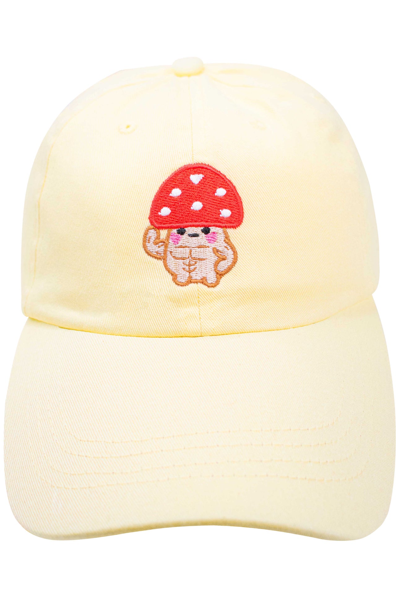 Mighty Mushroom Friend Embroidered Cap
