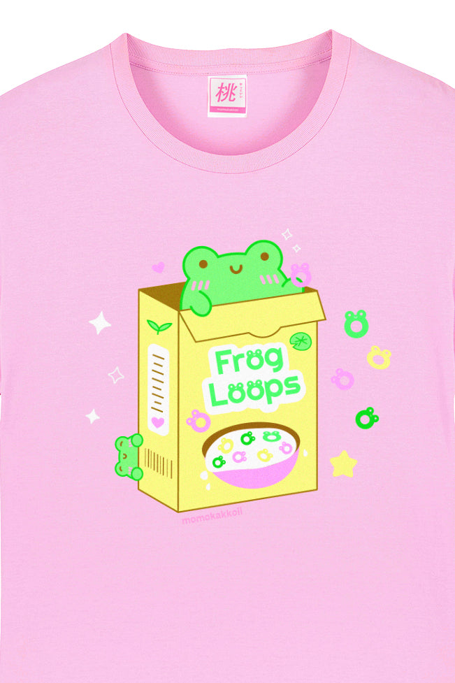 Albert Frog Loops Cereal T-shirt