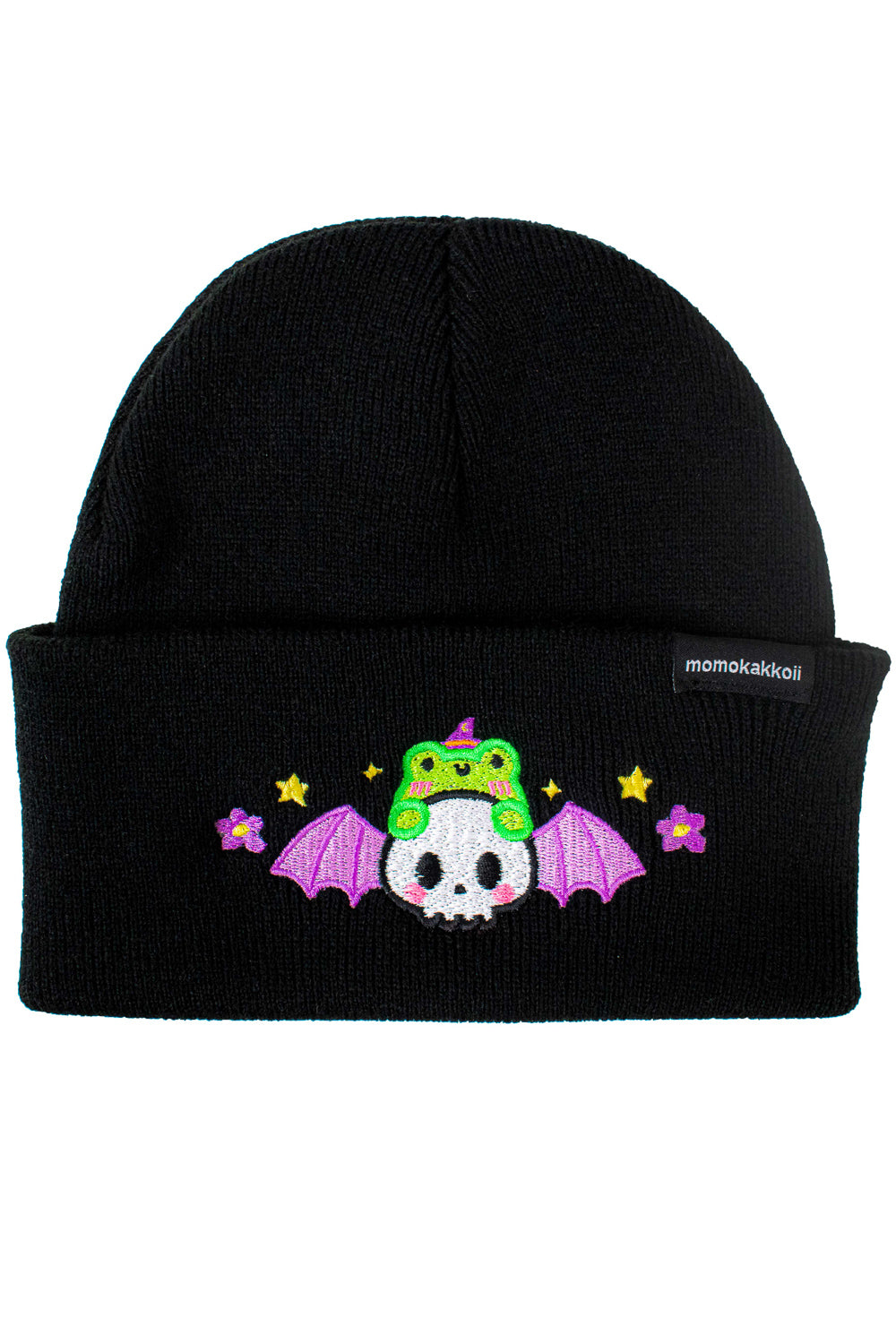 Albert and The Flying Skull Embroidered Beanie