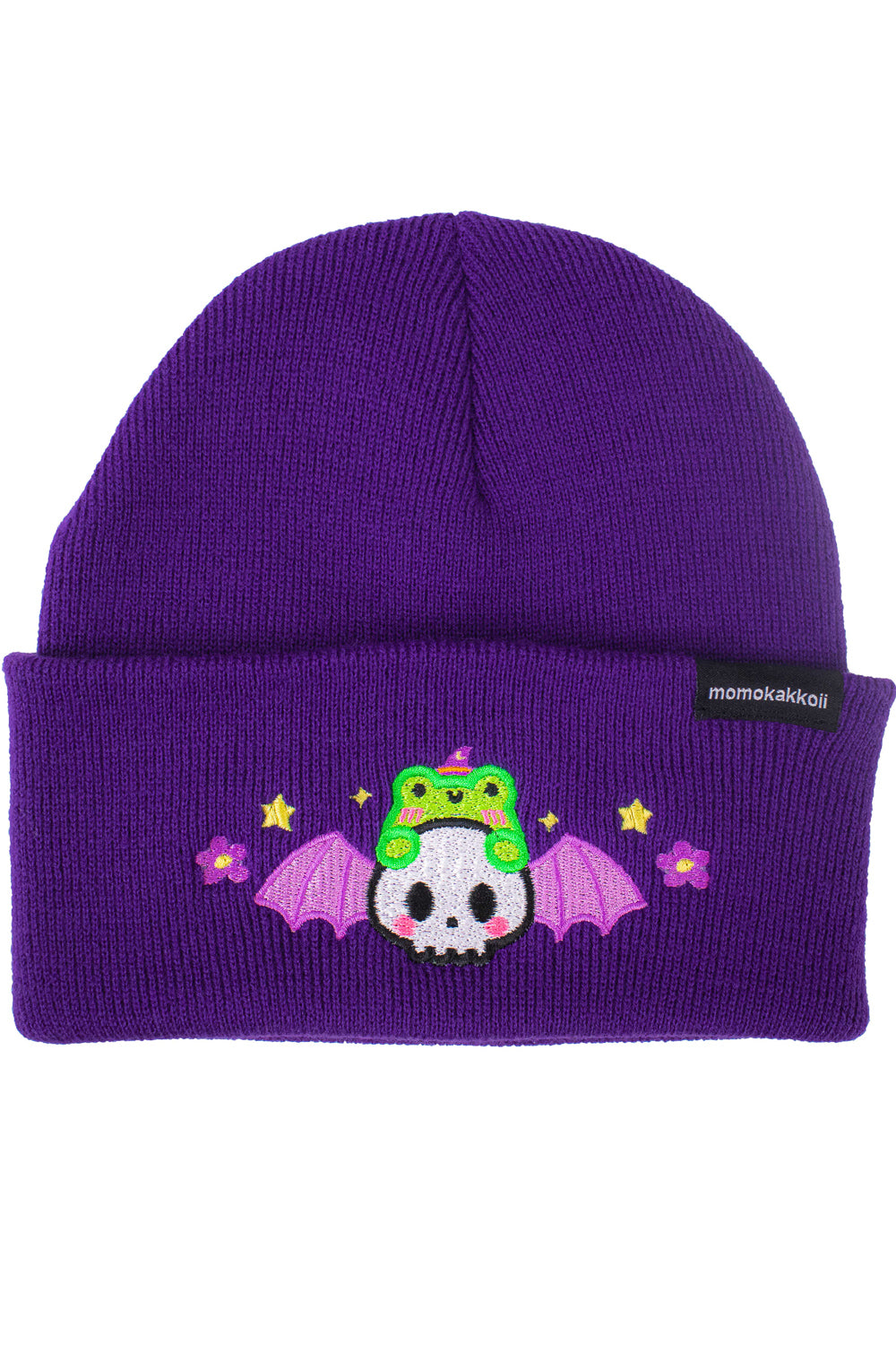 Albert and The Flying Skull Embroidered Beanie