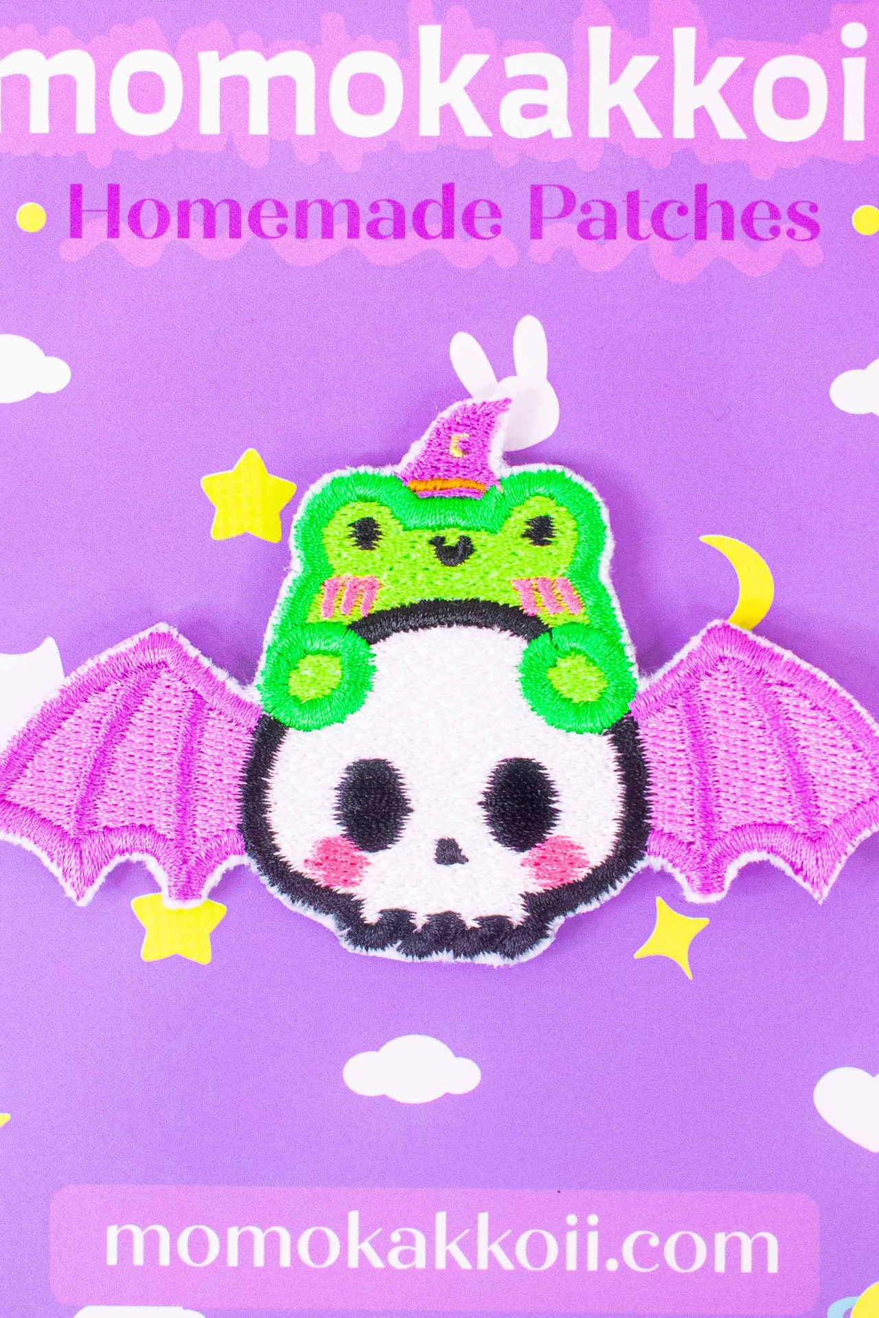Albert and The Flying Skull Embroidered Patch