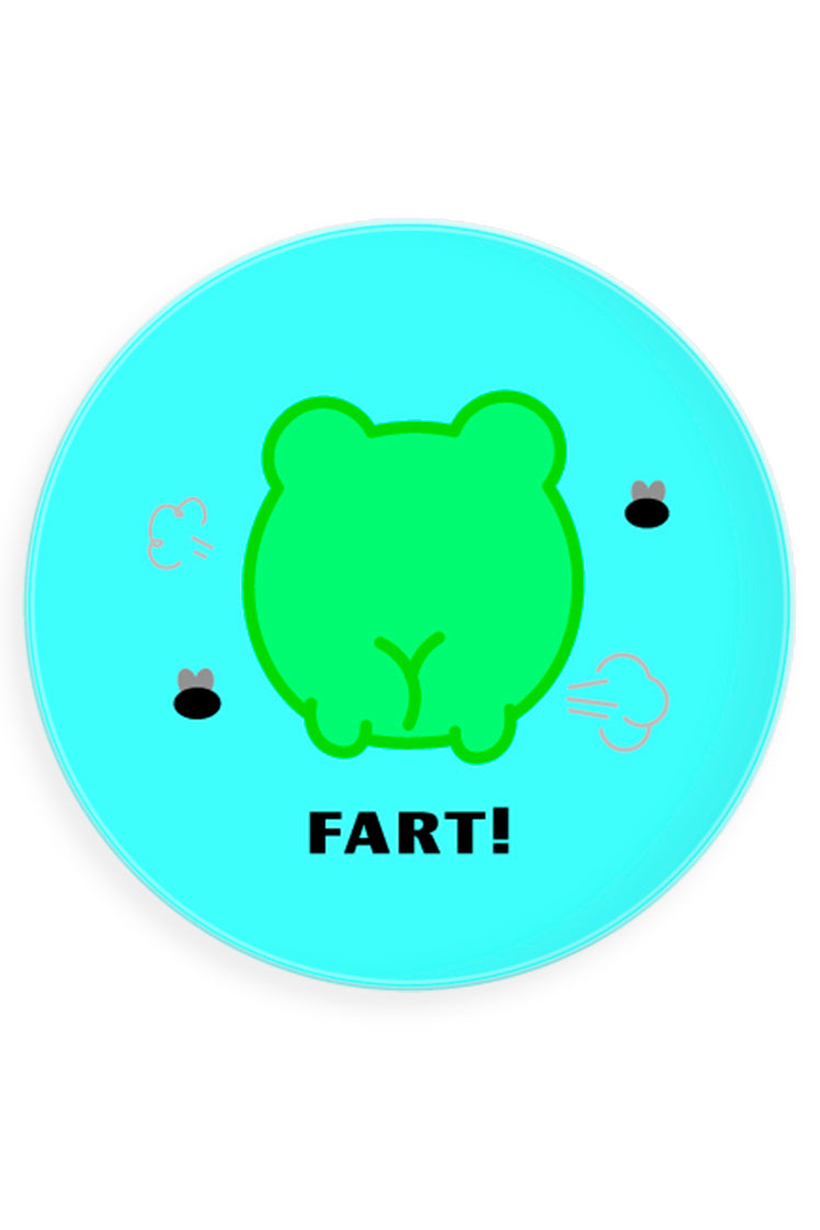 Albert Fart Button Badge