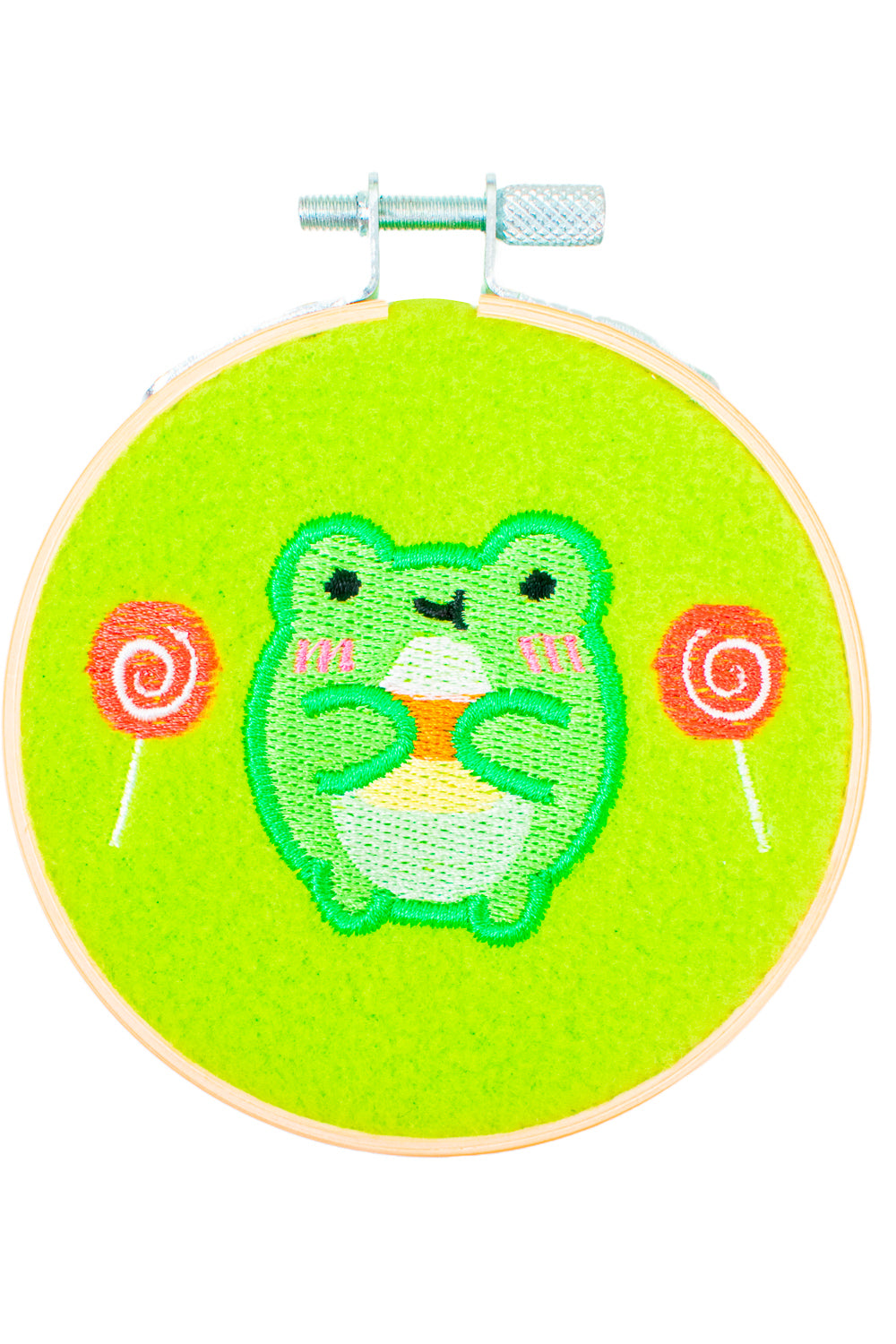 Albert Halloween Candy 3" Decorative Hoop
