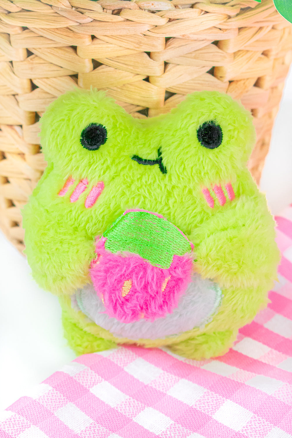 Strawberry Albert Handmade Mini 5" Plush