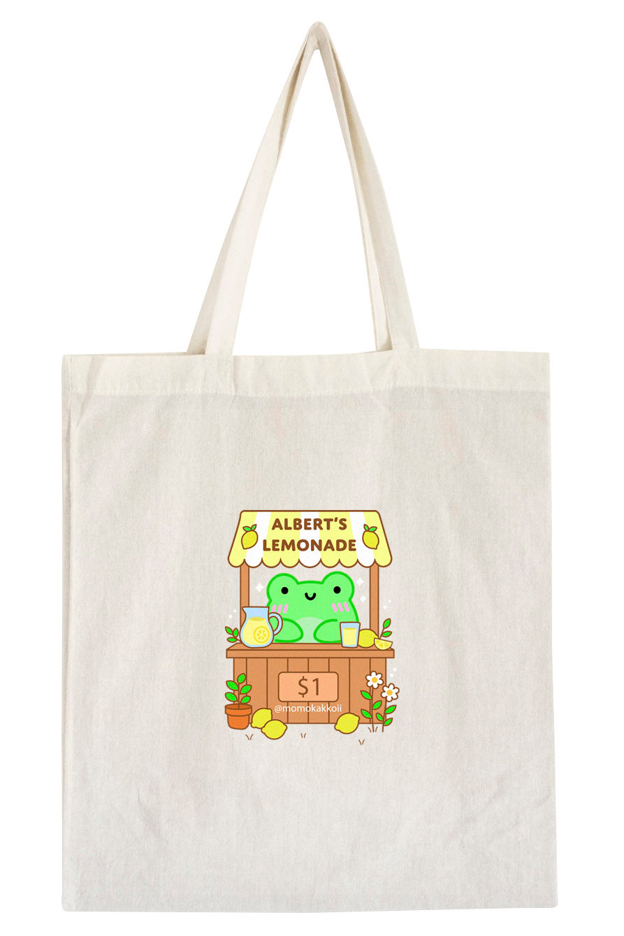 Albert's Lemonade Printed Tote Bag