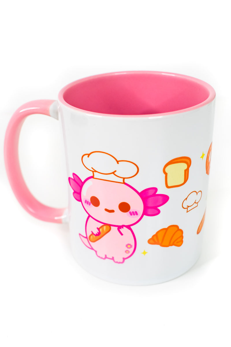 Baker Xoxi The Axolotl Pink Mug