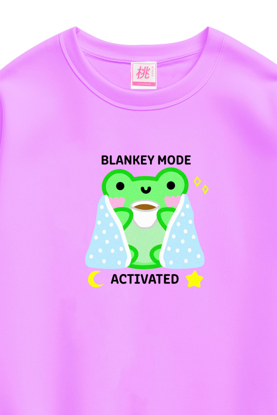 Blankey Mode Activated Albert Printed Sweatshirt