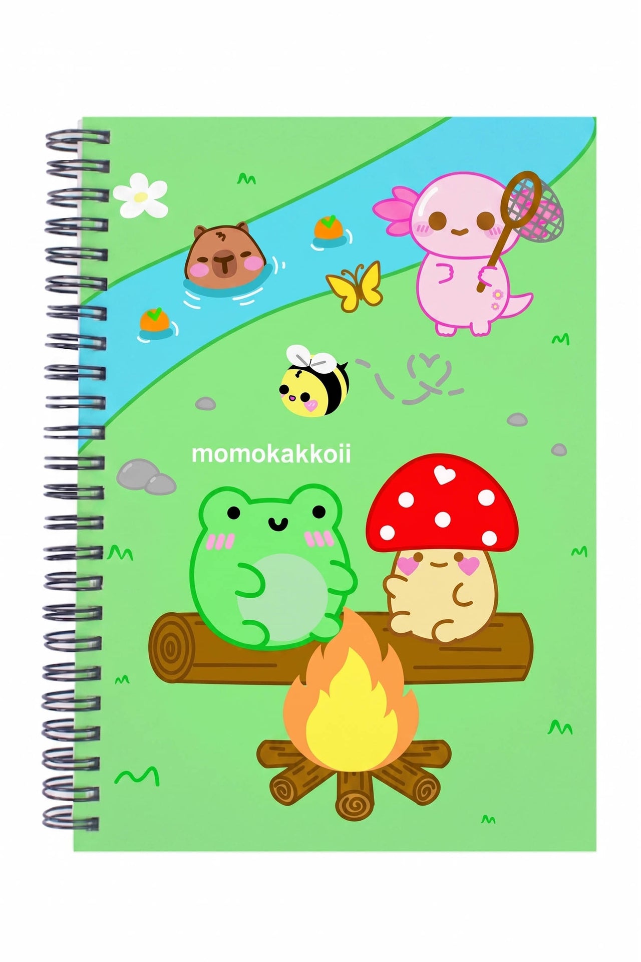 Campfire Friends A5 Wiro Notebook