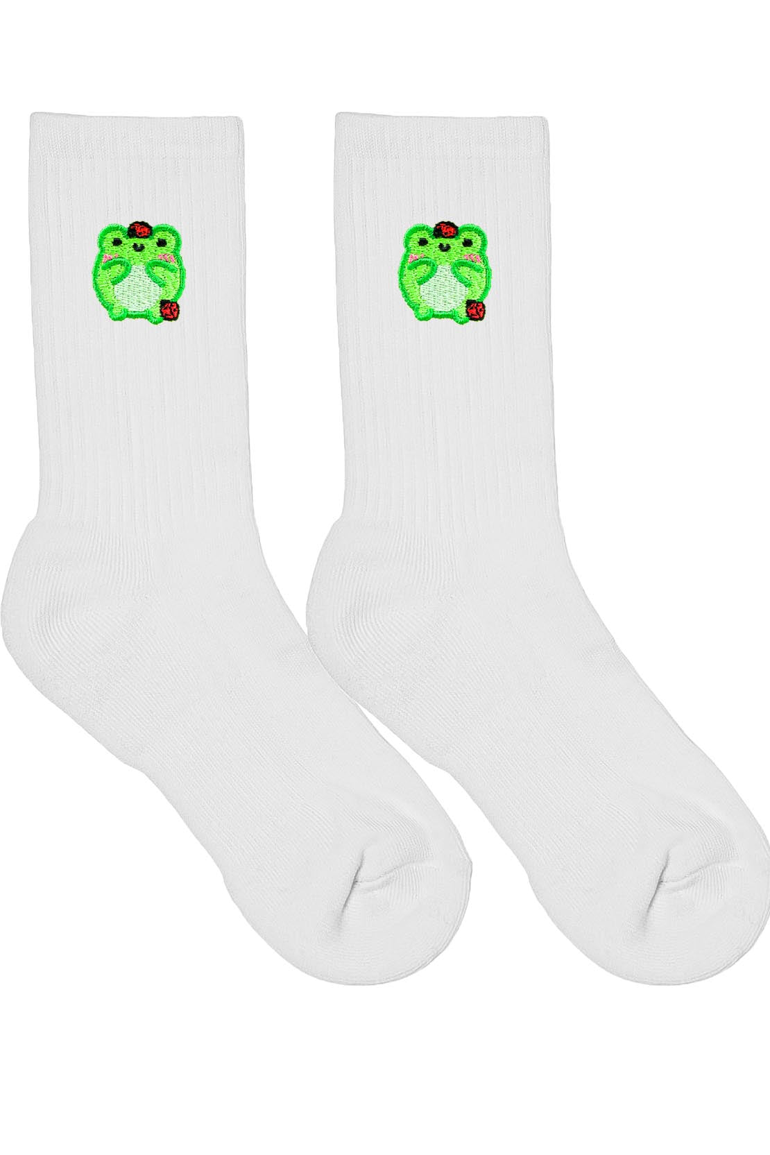 Ladybug Albert Embroidered Socks