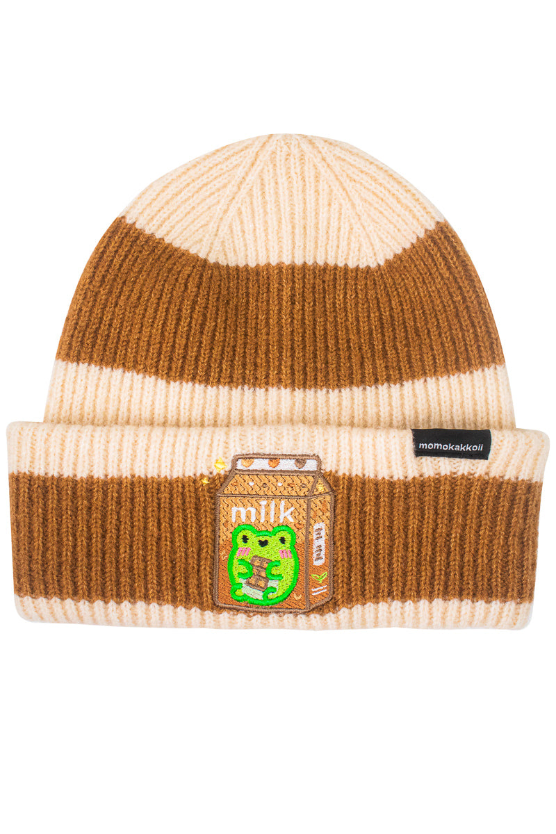 Choccy Milk Albert Embroidered Beanie