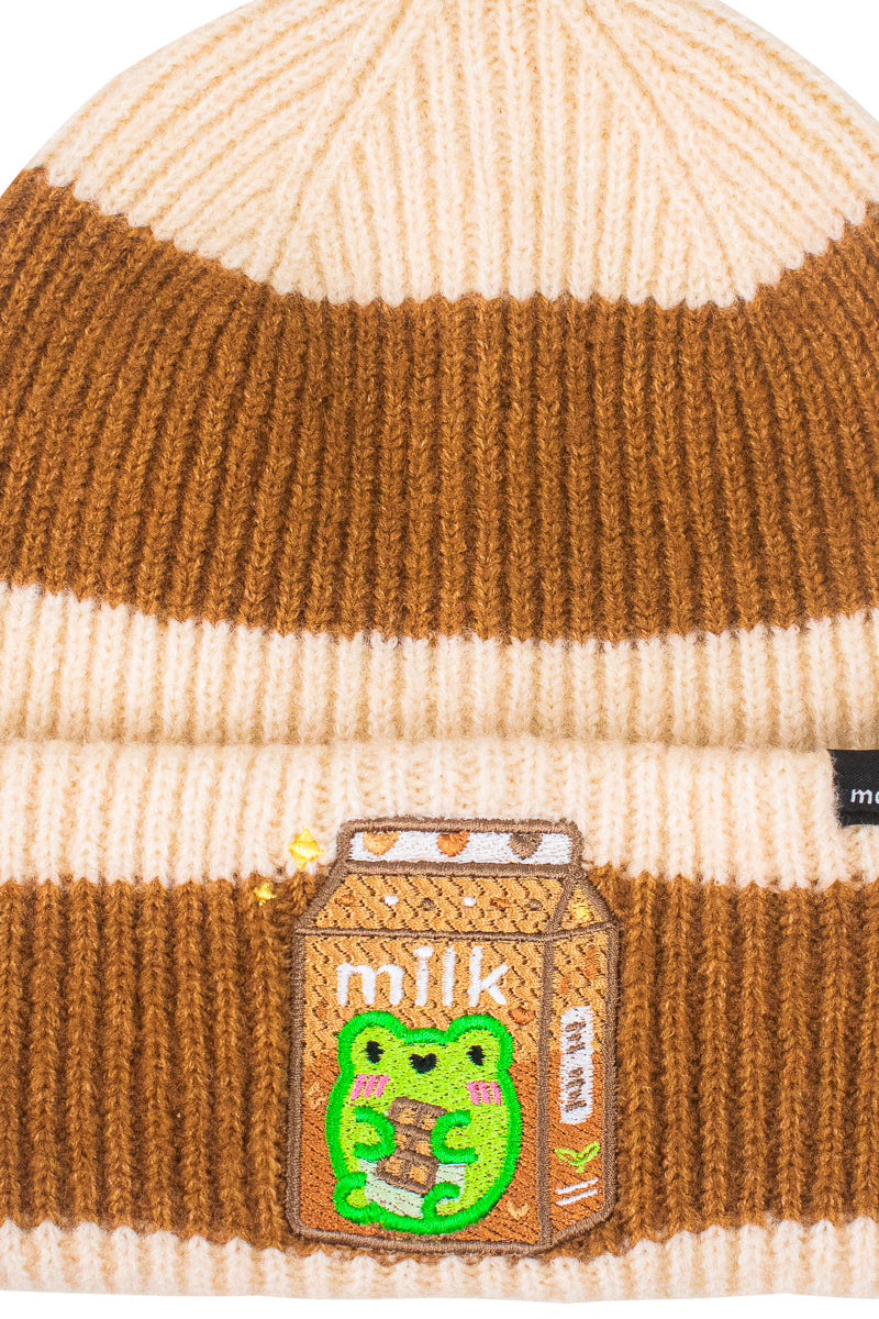 Choccy Milk Albert Embroidered Beanie