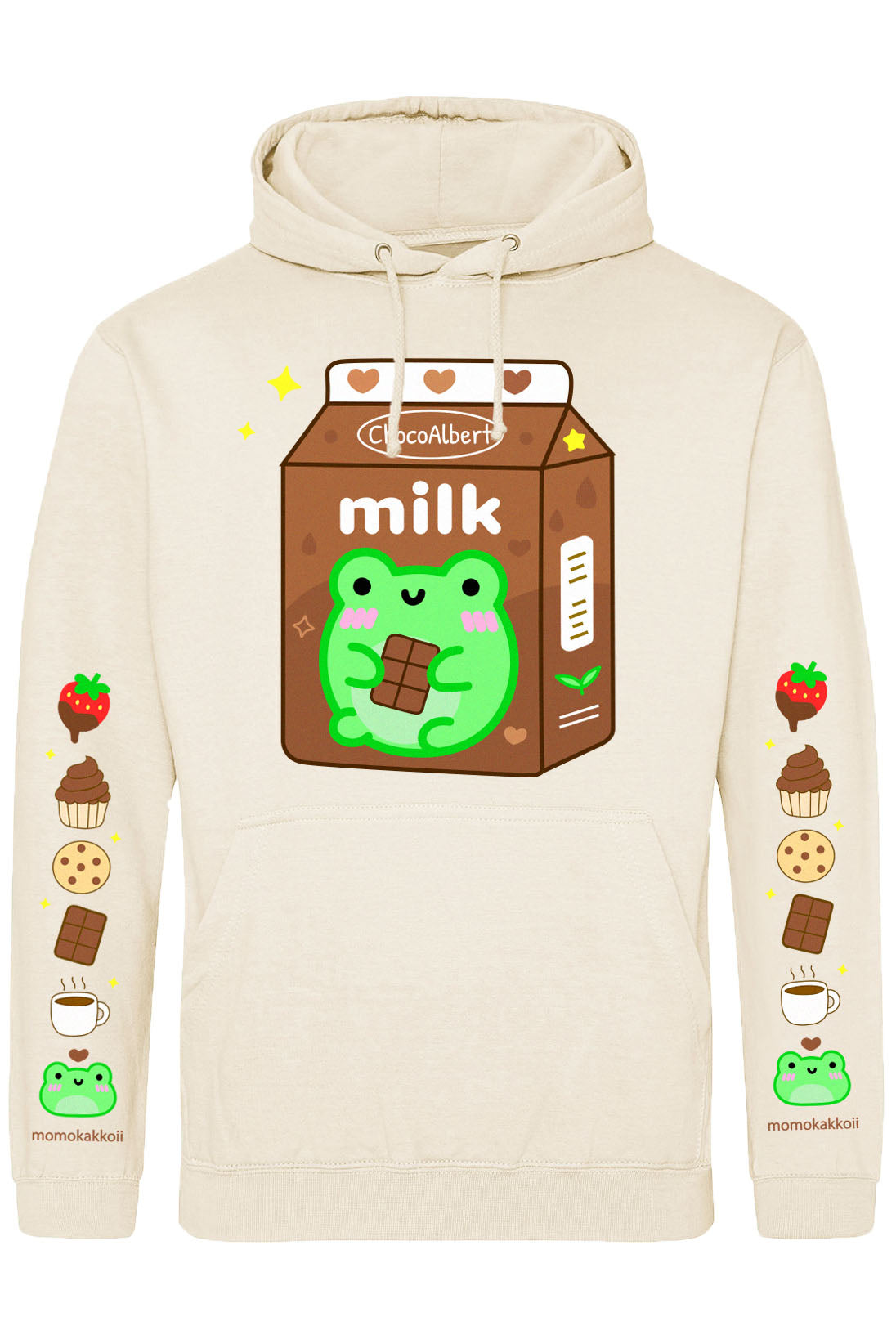 Choccy Milk Albert Printed Hoodie
