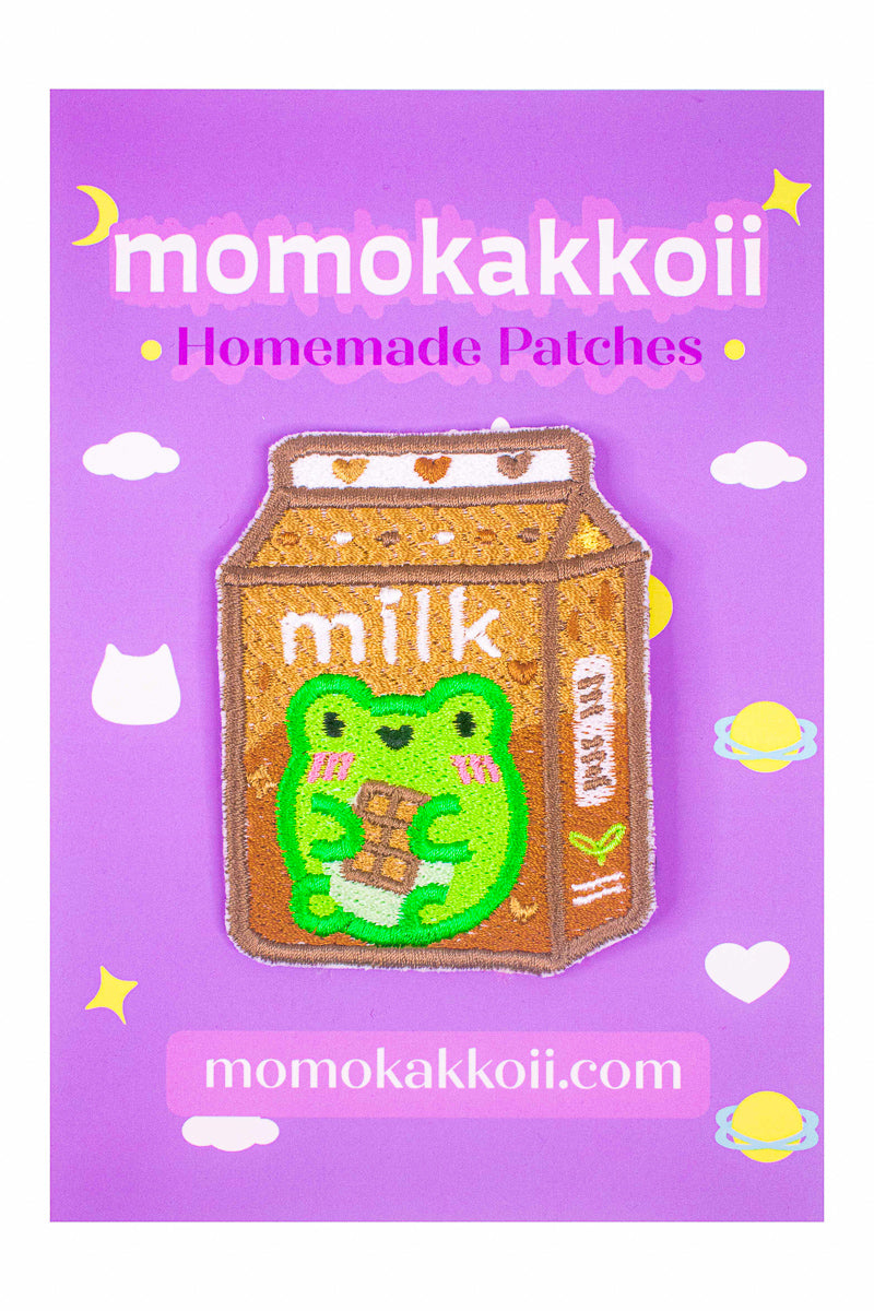 Choccy Milk Albert Embroidered Patch