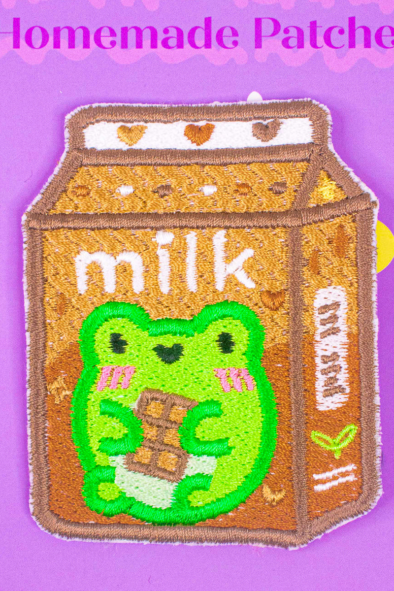 Choccy Milk Albert Embroidered Patch
