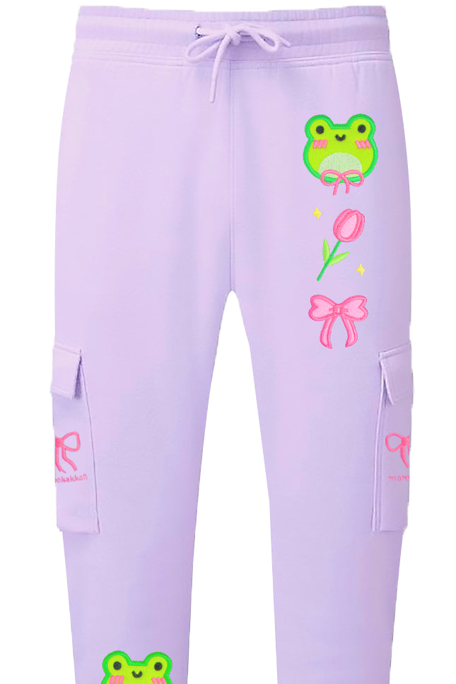 Sweet Bow Albert Embroidered Joggers