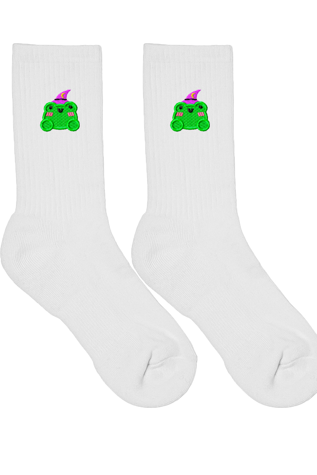 Wizard Albert Embroidered Socks