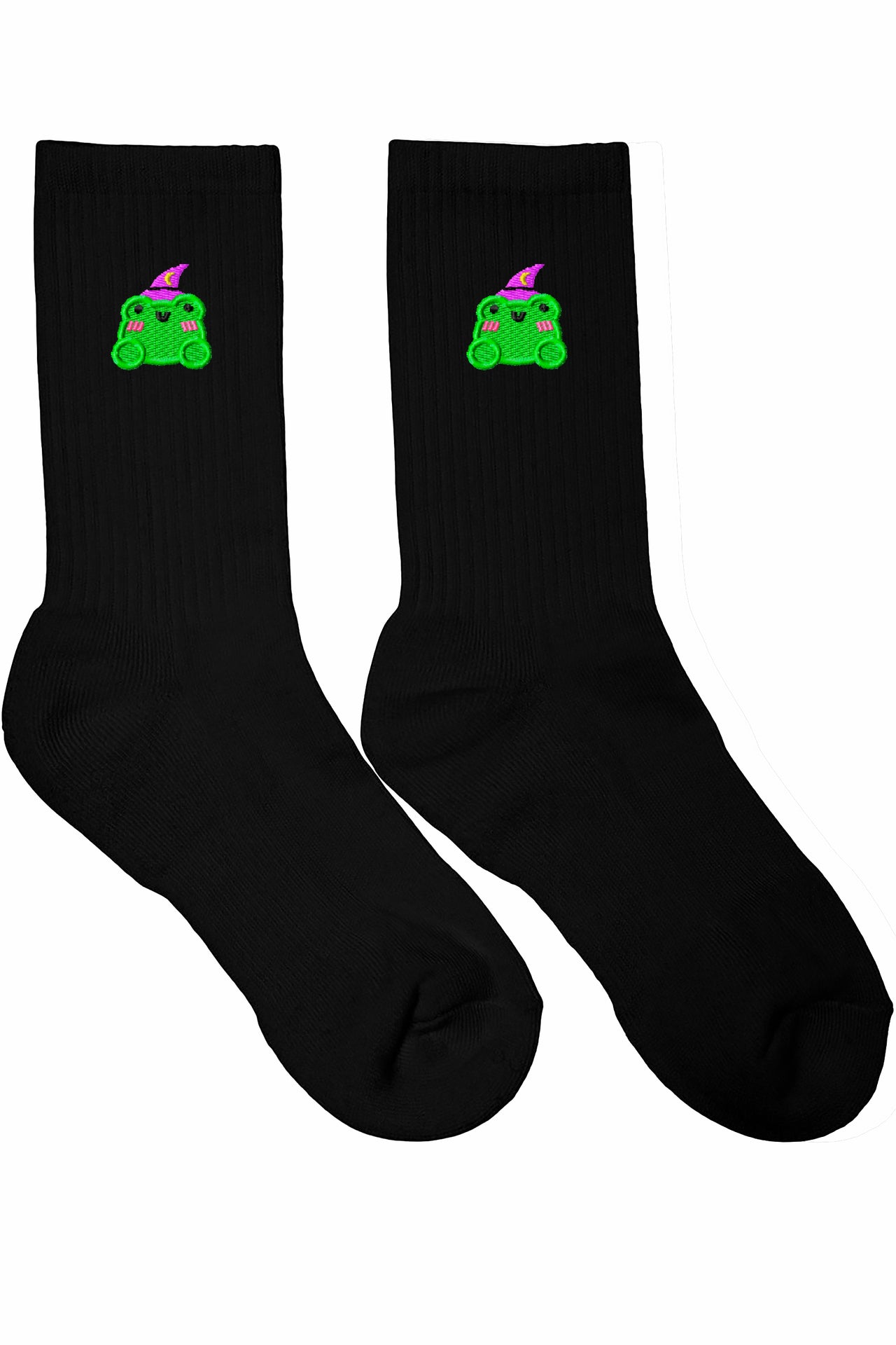 Wizard Albert Embroidered Socks