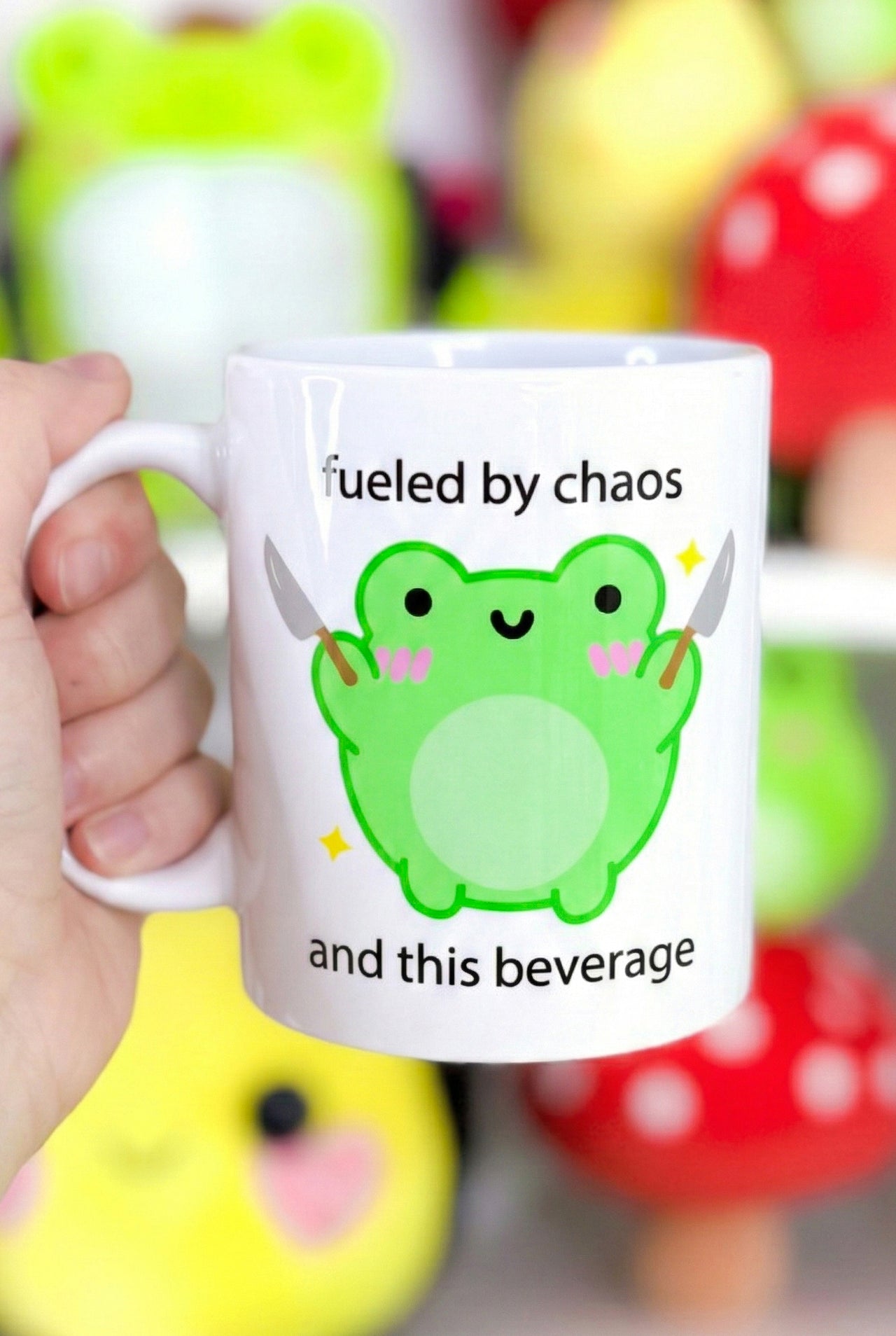 Fueled By Chaos Albert Mug