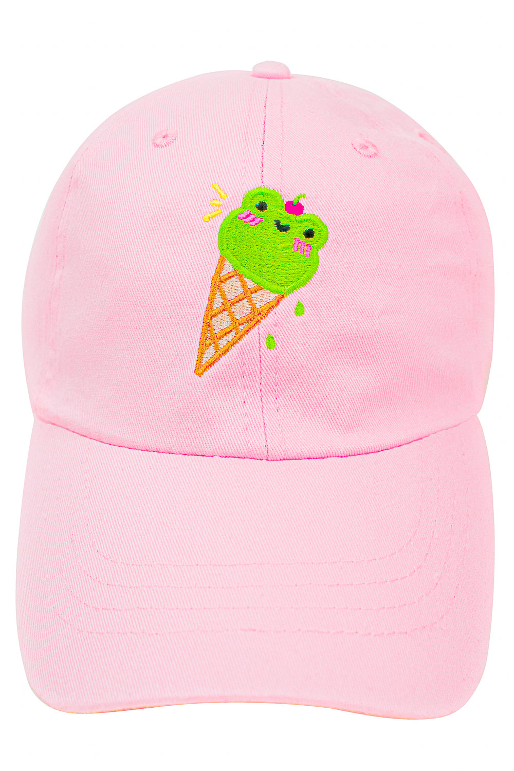 Ice Cream Albert Embroidered Cap