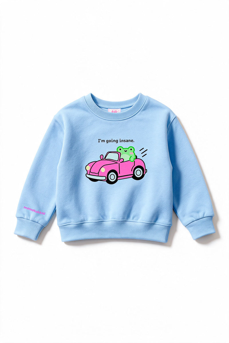 KIDS Albert Going Insane Printed Sweatshirt