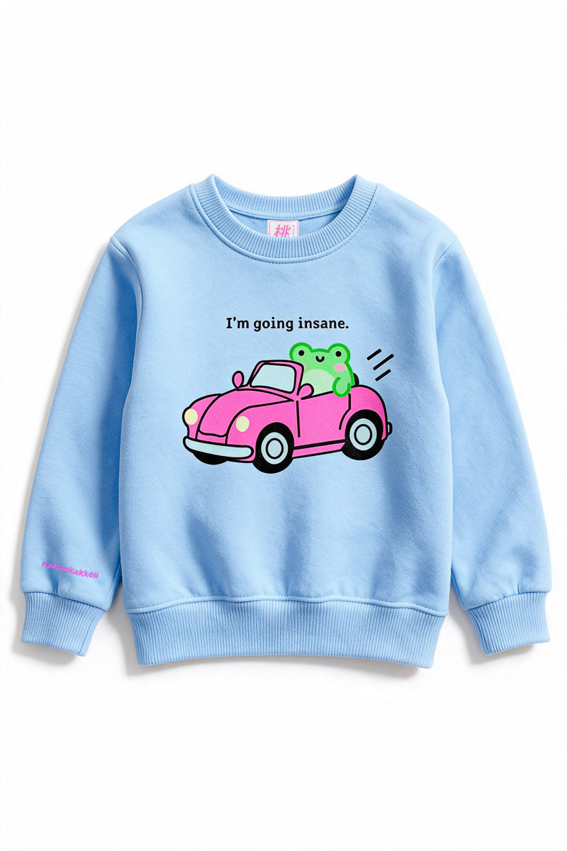 KIDS Albert Going Insane Printed Sweatshirt