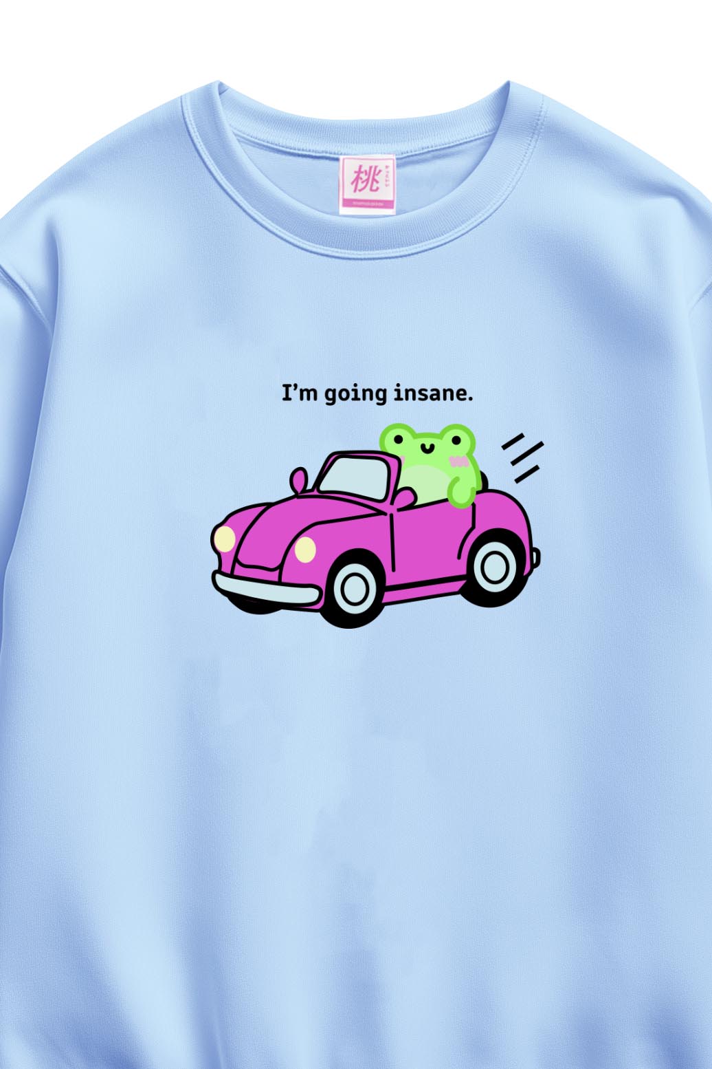 Albert Going Insane Printed Sweatshirt