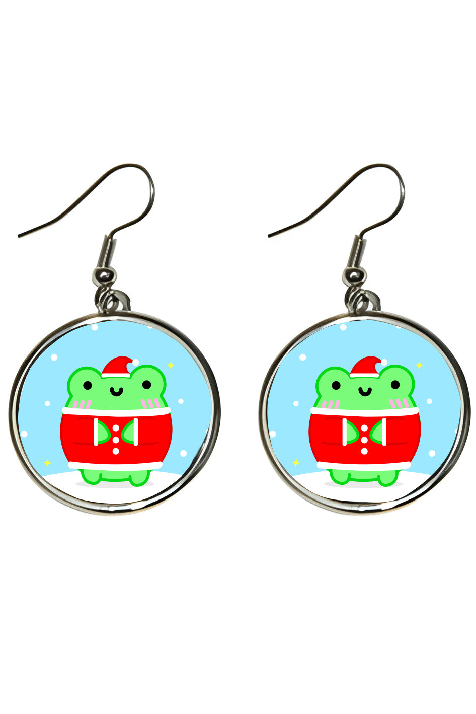 Jolly Albert Round Earrings