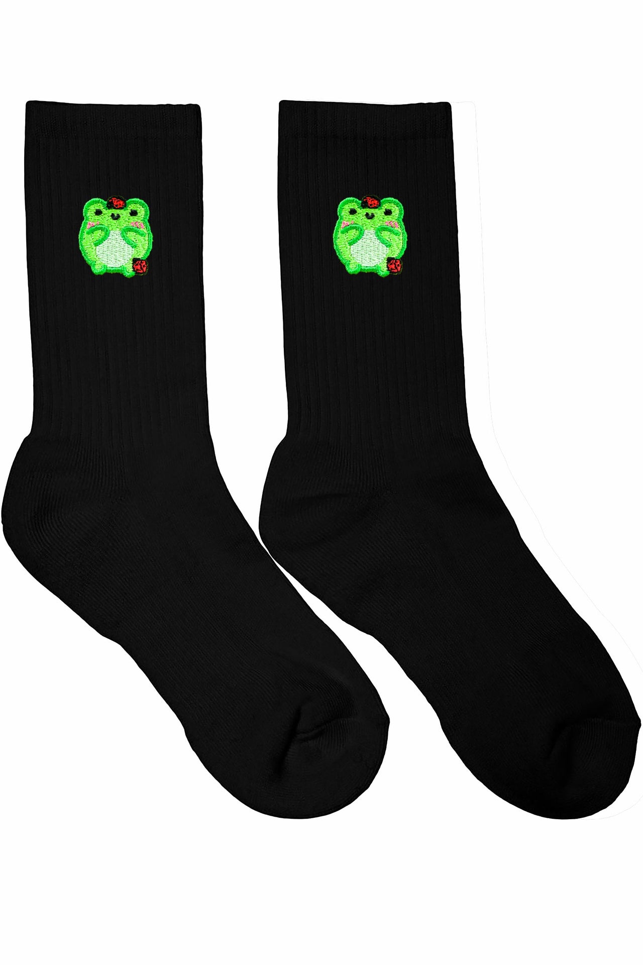 Ladybug Albert Embroidered Socks