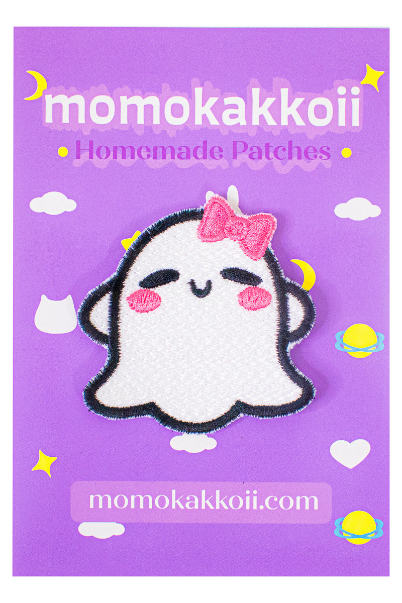 Cute Lunaboo The Ghost Embroidered Patch