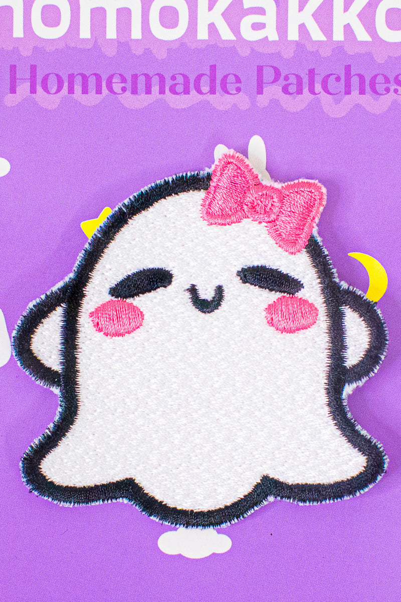 Cute Lunaboo The Ghost Embroidered Patch