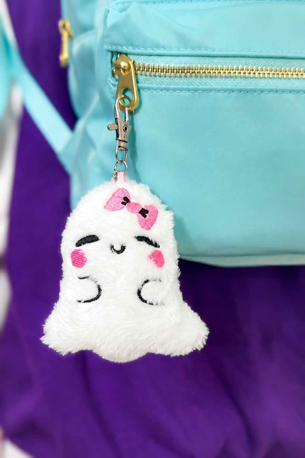 Lunaboo The Ghost Handmade Keychain
