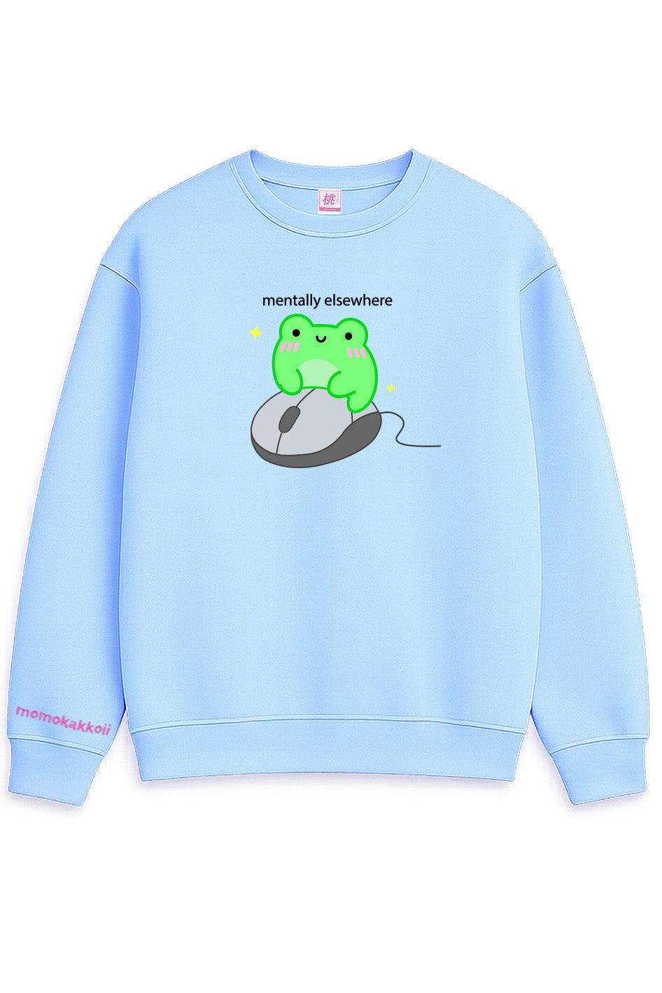 Albert Mentally Elsewhere Printed Sweatshirt