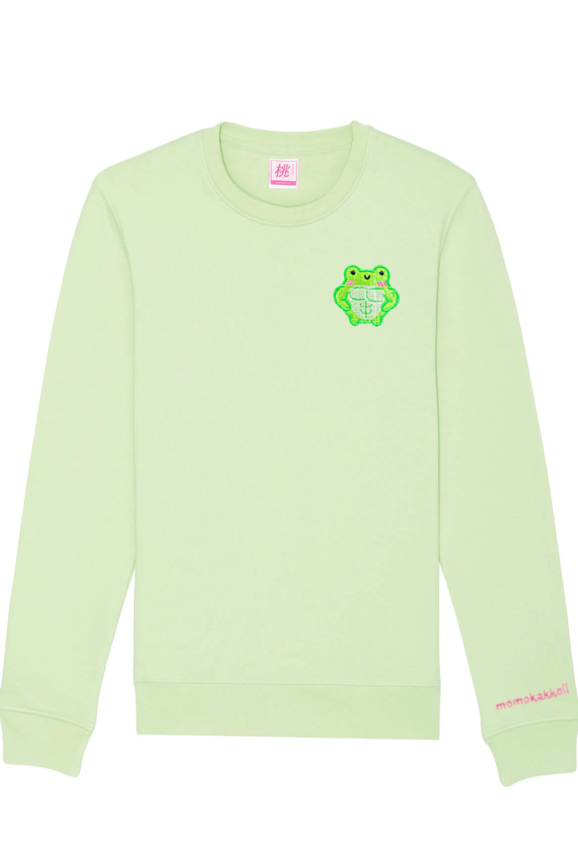 Organic Cotton Muscular Albert Embroidered Sweatshirt
