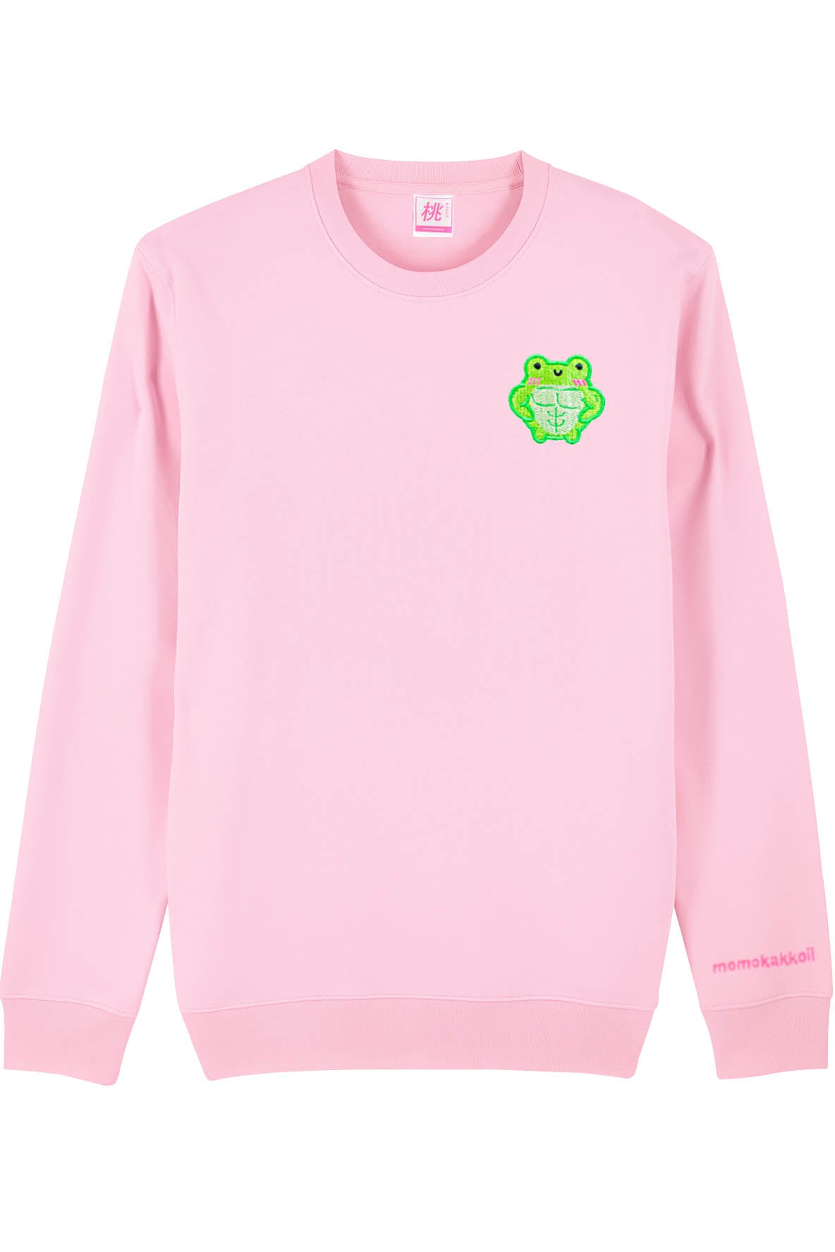 Organic Cotton Muscular Albert Embroidered Sweatshirt