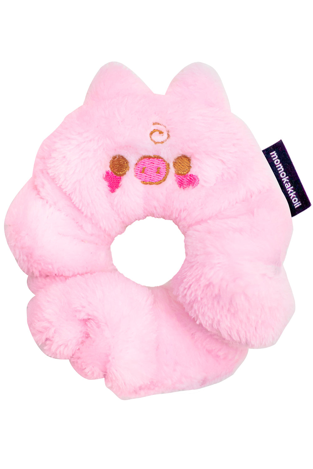 Puddle the Pig Handmade Scrunchie
