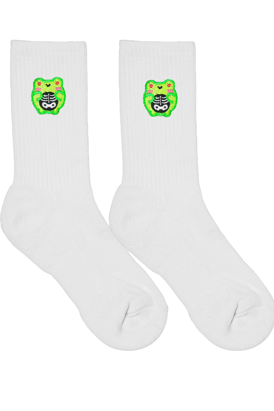 Skelly Albert Embroidered Socks