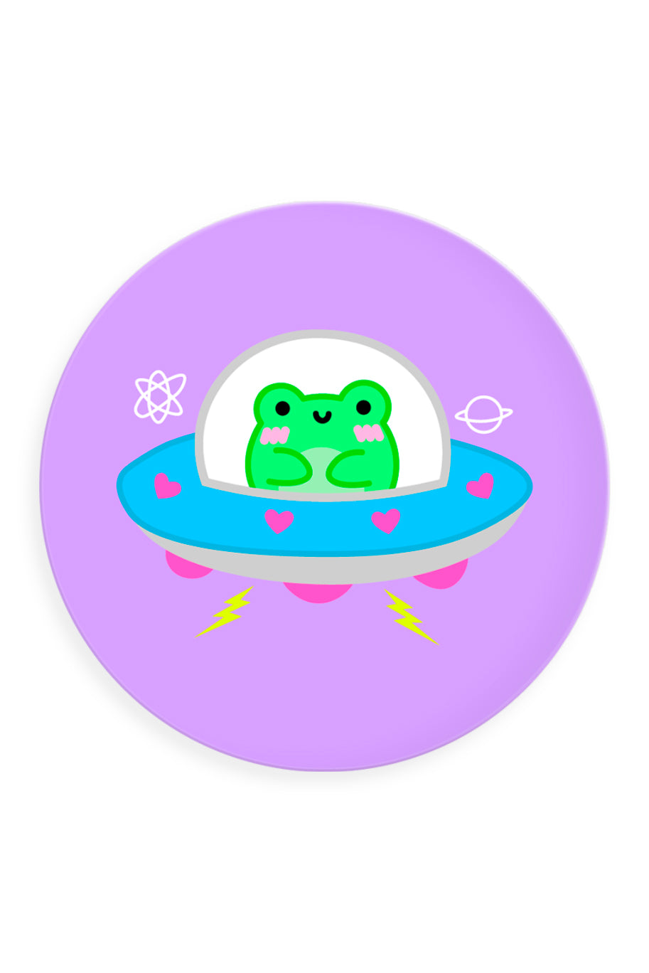 Space Albert Button Badge