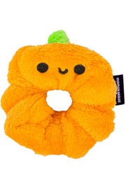 Patch the Pumpkin Handmade Scrunchie — original product photograph.